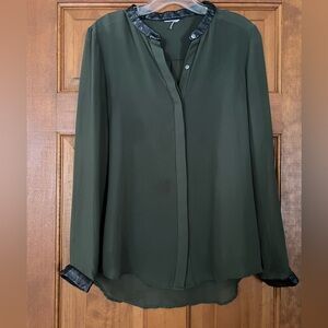 Elegant Green Women's Top